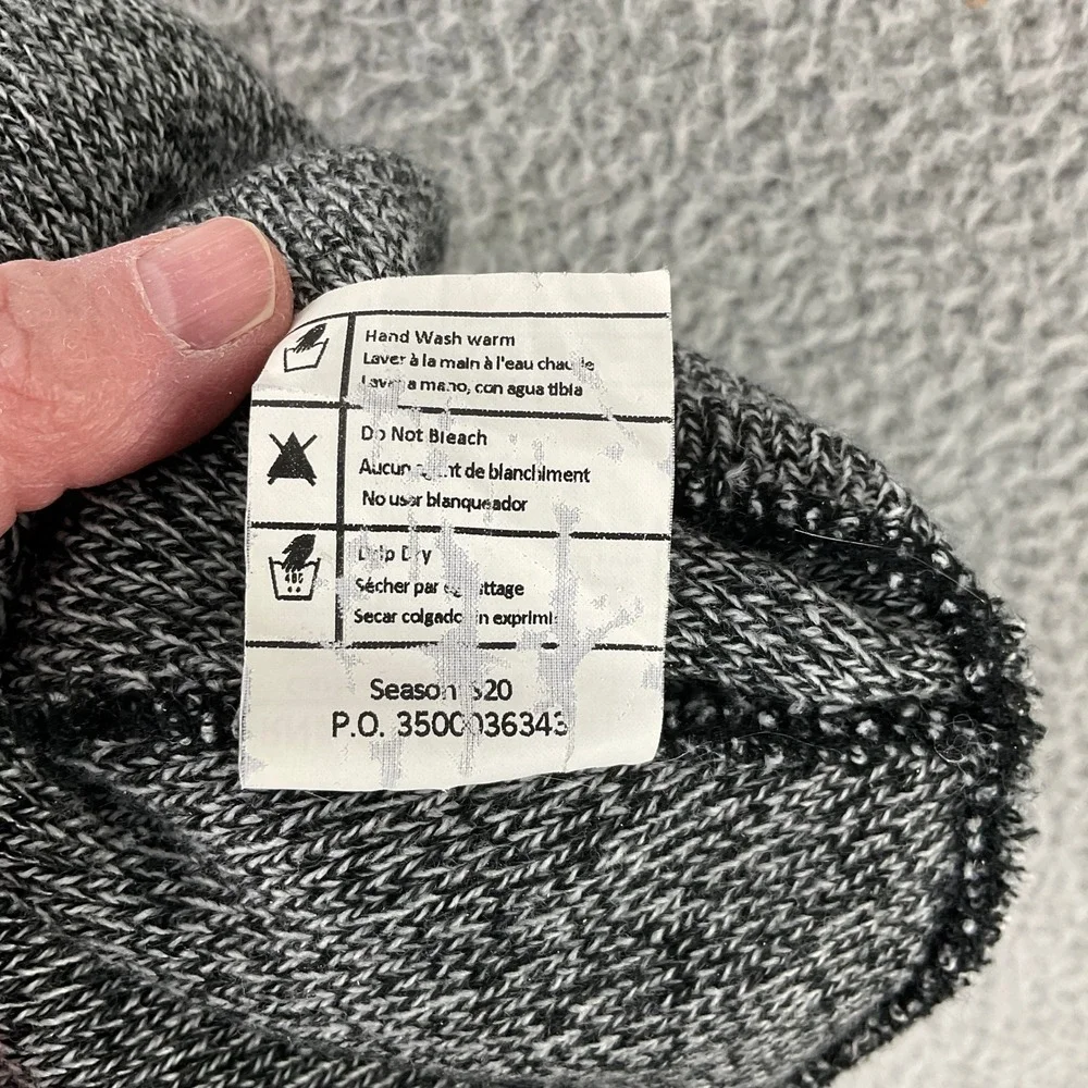 Carhartt Beanie Mens OS Grey Excellent Marled Knit Acrylic‎ Watch Cuffed Hat